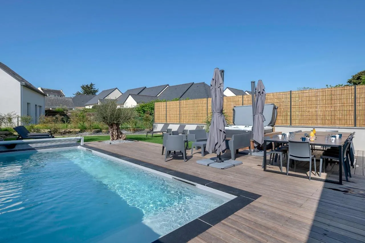 度假居 Villa Moderne Avec Piscine Pour 15 Personnes ! 圣吉勒达德吕伊